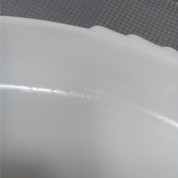 Vintage Glasbake 18" Fish Shaped Milk Glass‎ Baking Dish Made in USA - Picture 5 of 9